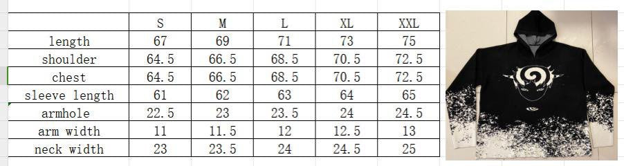 BLACK DIJI KNIT HOODIE