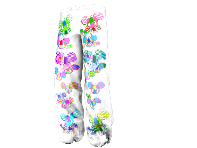 WHITE YAMO PANTS