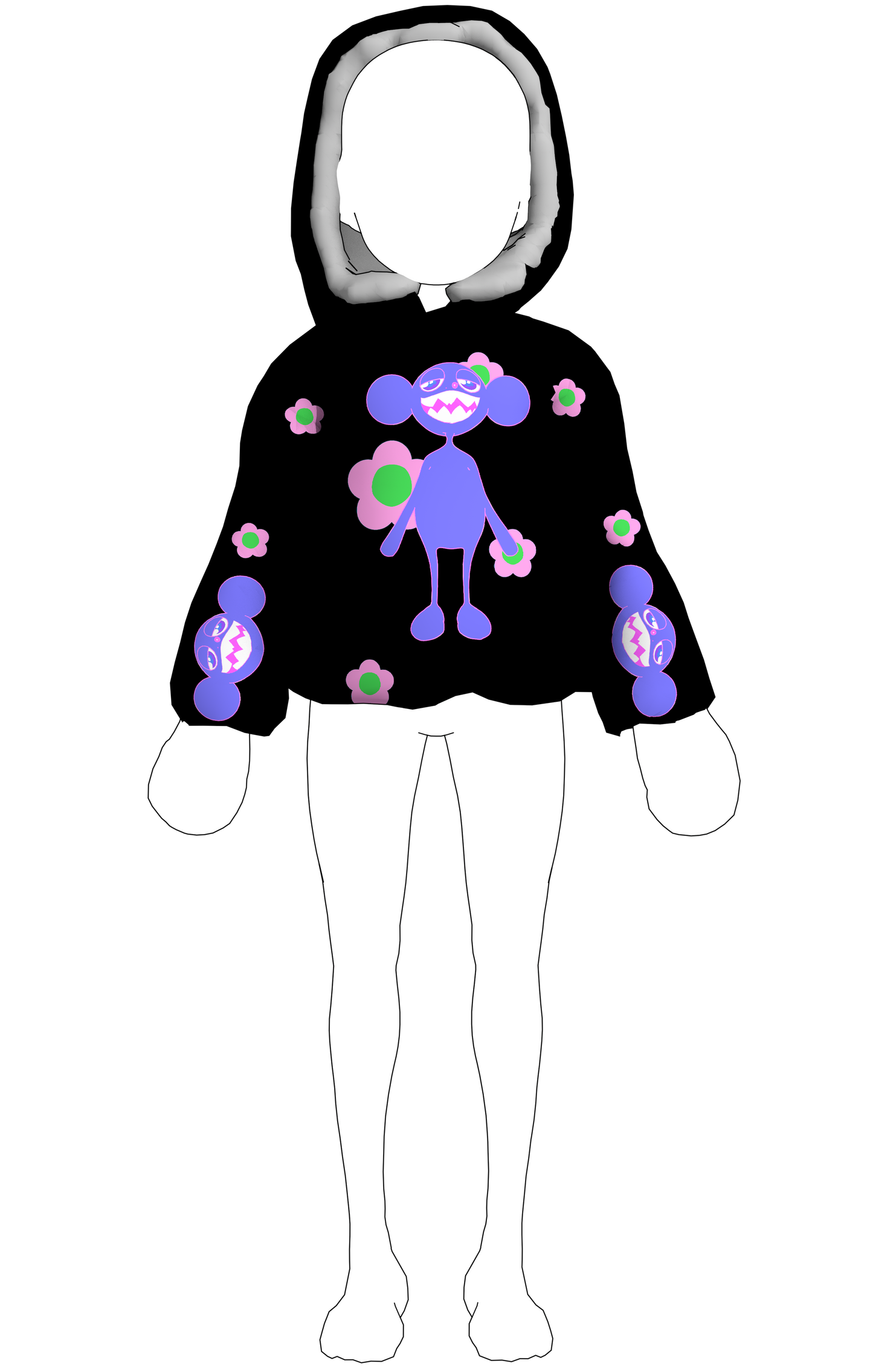 KNIT MADMONKEII HOODIE