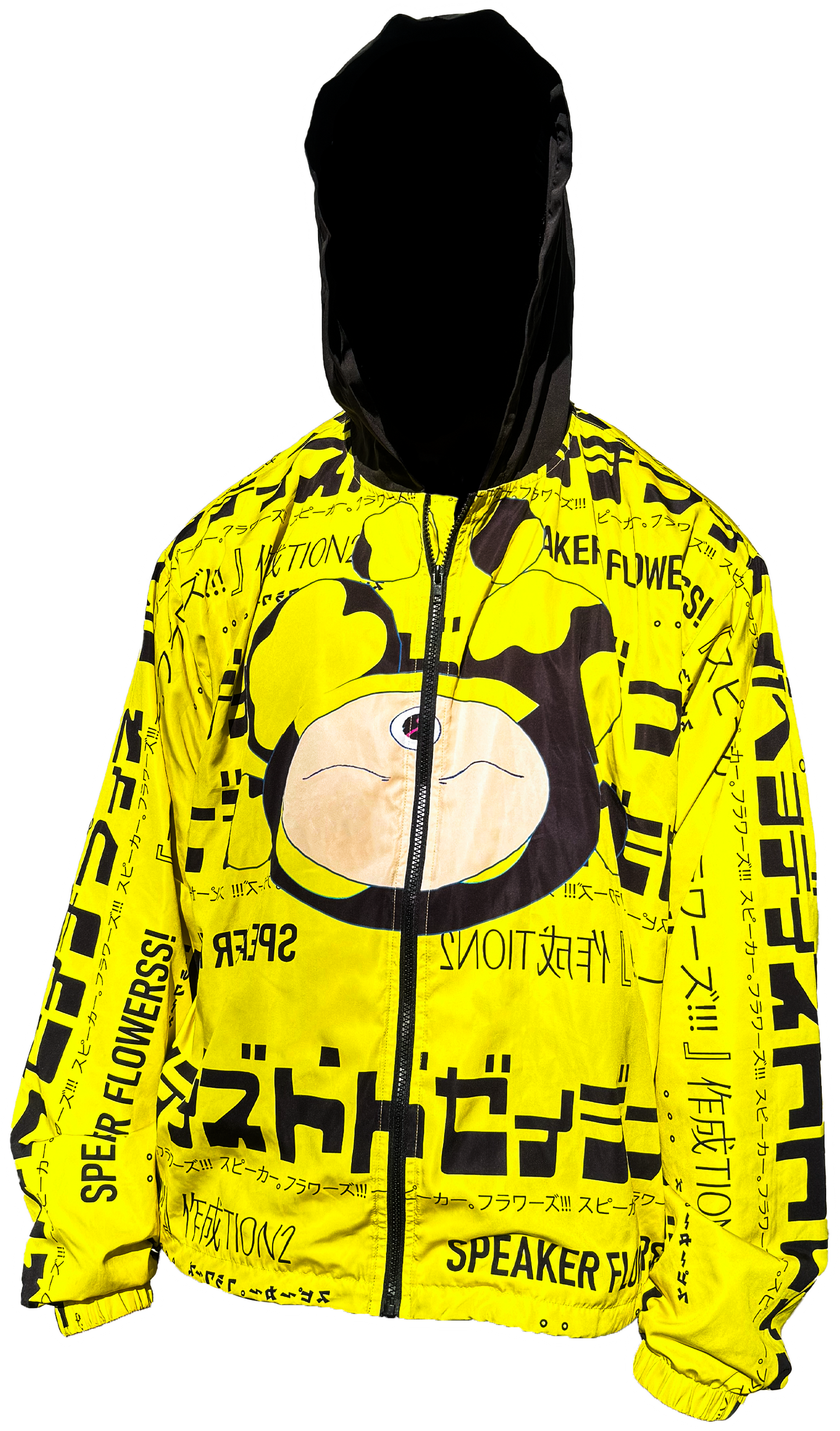 YELLOW KAMI WIND BREAKER JACKET