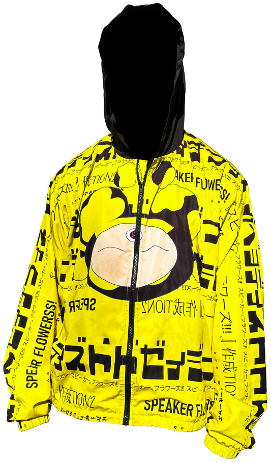 YELLOW KAMI WIND BREAKER JACKET