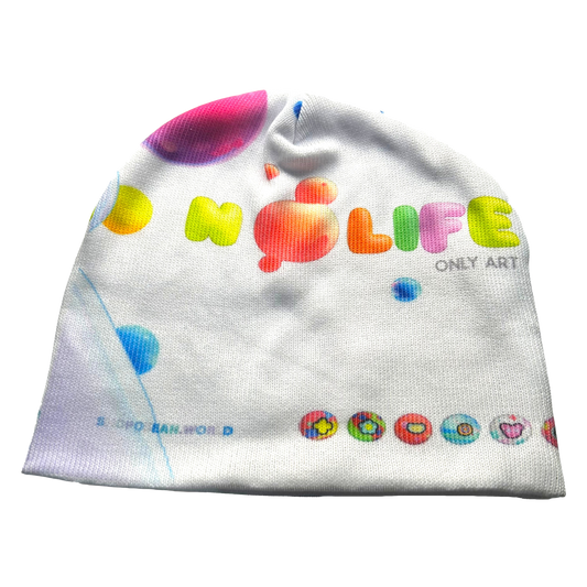 NO LIFE NO ART BEANIE 🌀